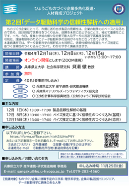 データの信頼性解析